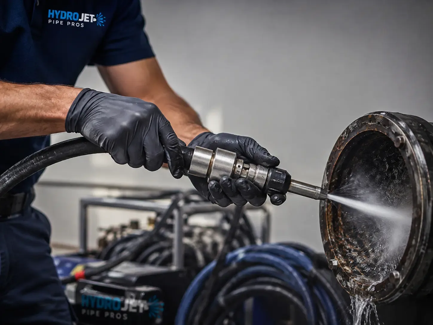 Hydro Jet Pipe Descaling in Empire, CA